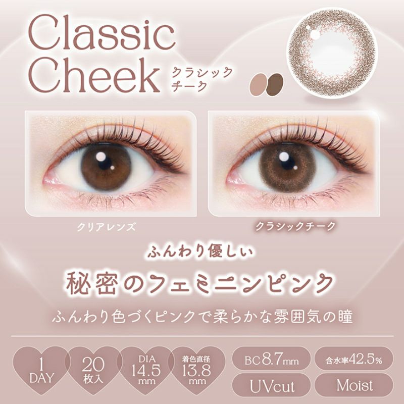 新木優子さんイメージモデルEverColor1day NATURAL(エバーカラー