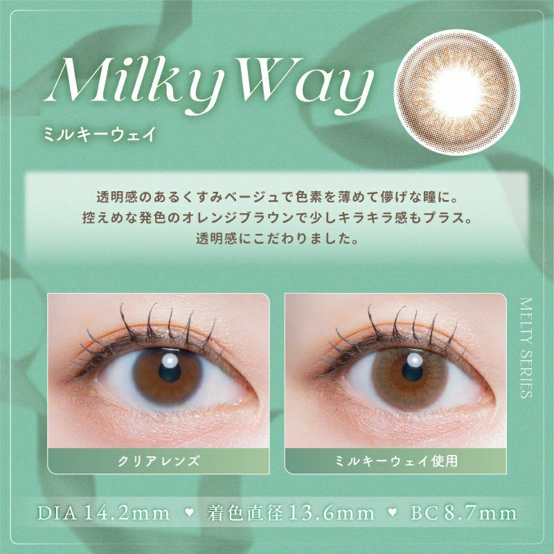 ミルキーウェイさま確認用 ゆらゆらこと越智ゆらのちゃんイメージモデルLARME MELTY SERIES
