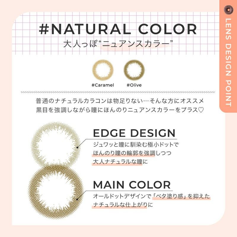CHOUCHOU 1month チュチュ1マンス ミルキーピーチ(1箱1枚入り