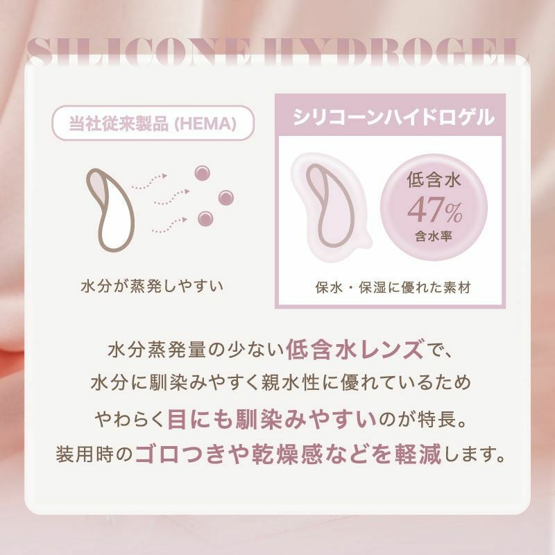 池田エライザさんイメージモデルLARME ラルムシリコンハイドロゲル
