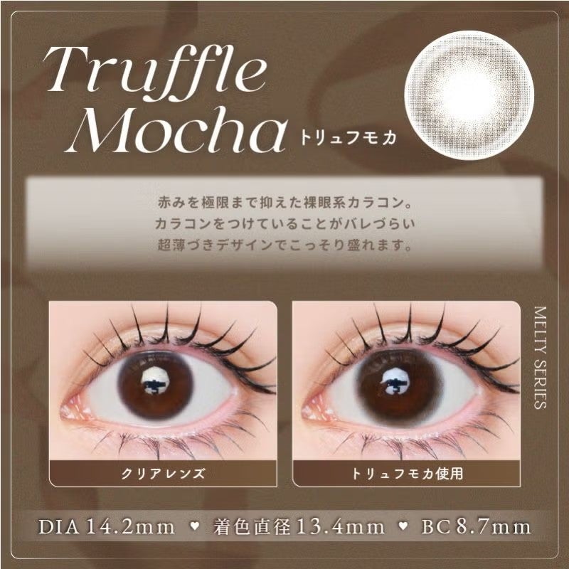 ゆらゆらこと越智ゆらのちゃんイメージモデルLARME MELTY 1month