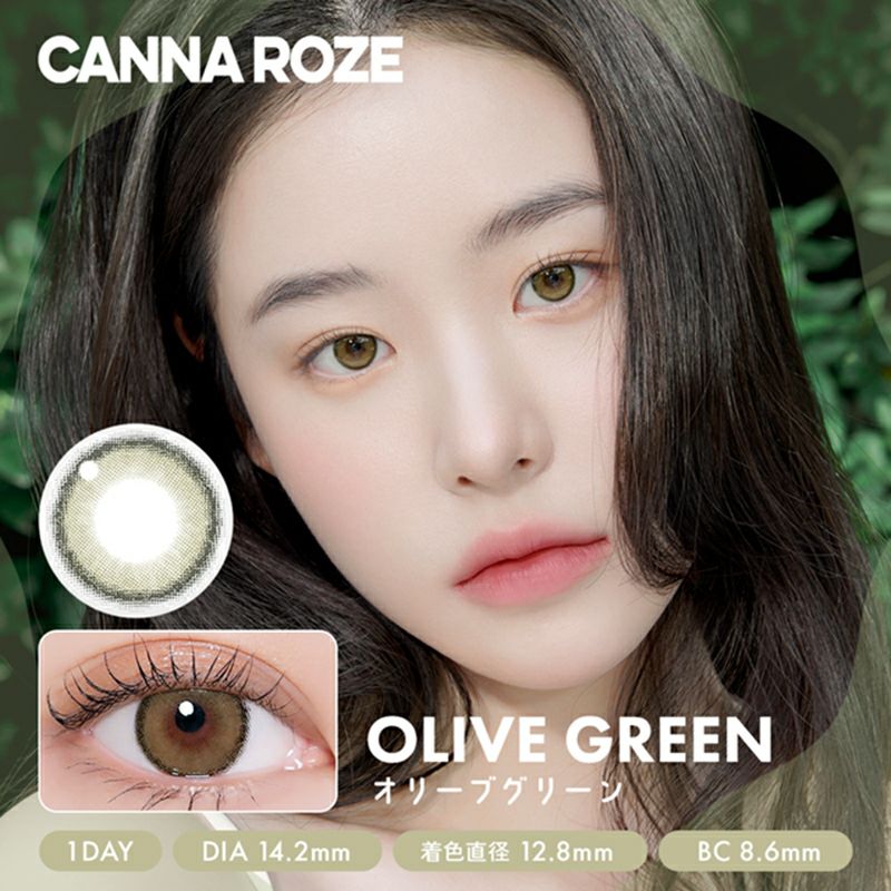 元祖色素薄い系カラコン！CANNA ROZE 1day カンナロゼワンデー