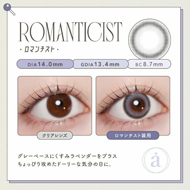 重盛さと美さんイメージモデルazatome あざとめ ロマンチスト(1箱10枚