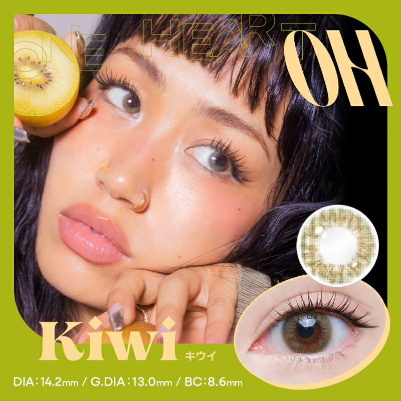 RIEHATAプロデュースOH オー キウイ(1箱10枚入り)｜カラコン人気通販